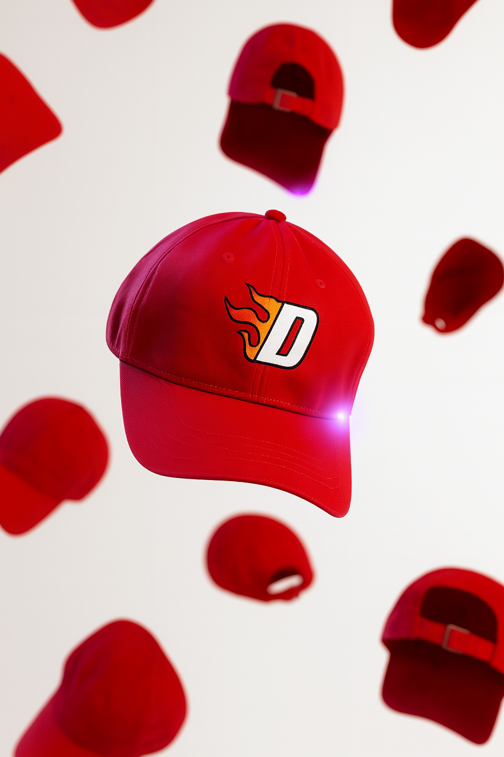 FLAMES CAP (RED)