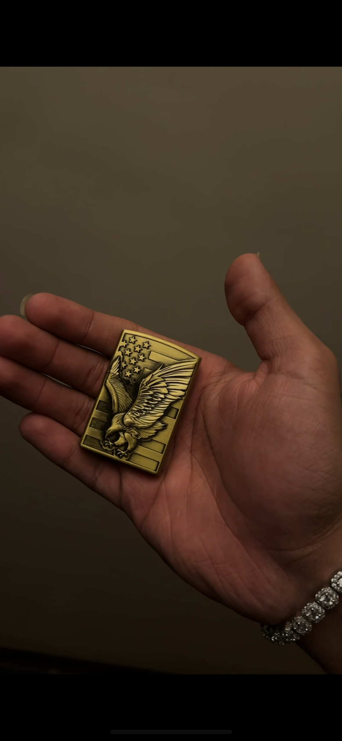 American Eagle Brass Zippo [1 of 1]
